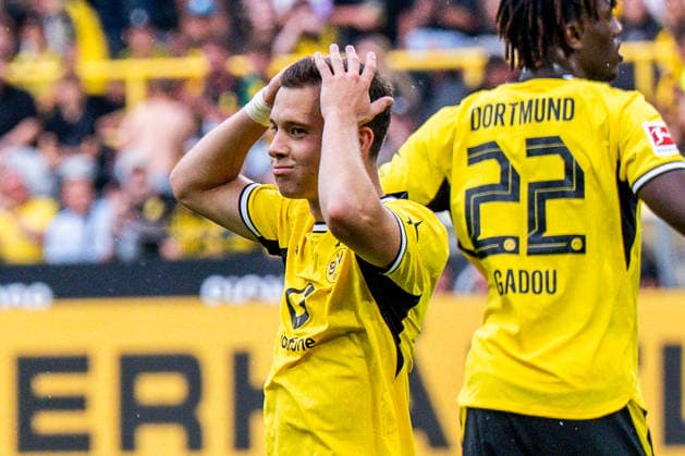 Testspiel, Bundesliga Serie A, Borussia Dortmund vs. AS Rom, 15.08.2026 im Signal Iduna Park Konstantinos Karetsas *** Friendly Match, Bundesliga Serie A, Borussia Dortmund vs. AS Roma, August 15, 2026, at Signal Iduna Park, Konstantinos Karetsas Copyright: xBahhoxKarax