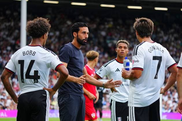 Fulham Manager Alvaro Arbeloa Fulham v Stuttgart, Pre Season Friendly, Football, Craven Cottage, London, UK - 15 Aug 2026London Craven Cottage United Kingdom EDITORIAL USE ONLY No use with unauthorised audio, video, data, fixture lists, club league logos or live services. Online in-match use limited to 120 images, no video emulation. No use in betting, games or single club league player publications.  Copyright: xJavierxGarcia Shutterstockx 17070137bb