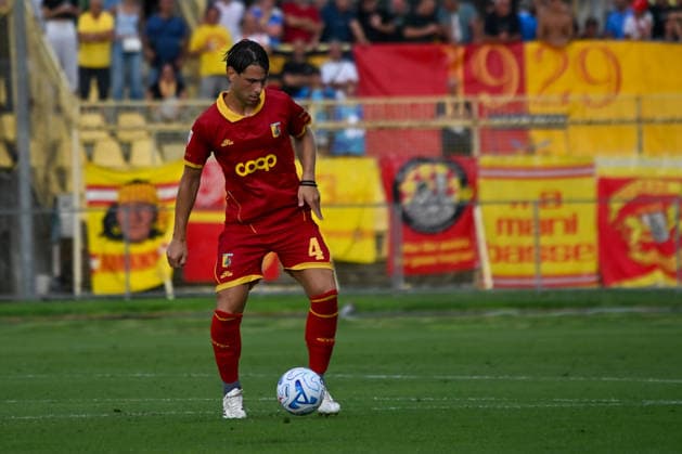 IPA87508960 - CATANZARO, ITALY - AUGUST 15: Lucas Matia Antonini during the Coppa Italia Frecciarossa Round of 64 match between US Catanzaro and FC Sudtirol at Nicola Ceravolo Stadium on August 15, 2026, in Catanzaro, Italy.  Copyright: xAndreaxRosito IPAxSportx xx 87508960