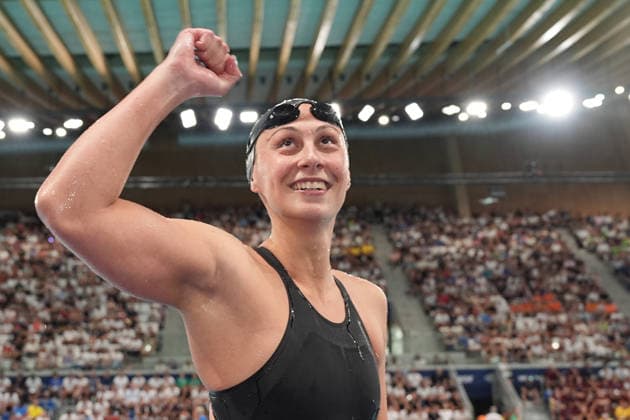 Anita Gastaldi silver medal Women s 200m Individual Medley Final from Italy at the Swimming European Aquatics Championships Paris 2026, Paris, August 15, 2026 .  Copyright: xGianxMattiaxD Alberto LaPressex