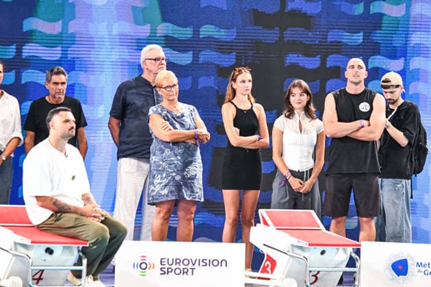NATATION : Hommage a Florent Manaudou - PARIS - 15 08 2026 Elsa Bois Saint DenisFrance  Copyright: xBaptistexAutissierx