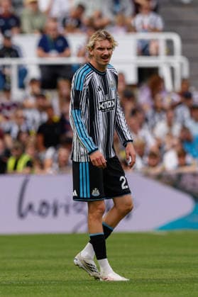 Newcastle United v Bayer 04 Leverkusen, Pre-Season Friendly Nick Woltemade of Newcastle United during the Newcastle United v Bayer 04 Leverkusen at St. James Park, Newcastle Upon Tyne, England on 15 August 2026 Credit: Craig Cowan Every Second Media Editorial use only. All images are copyright Every Second Media Limited. No images may be reproduced without prior permission. Copyright: xIMAGO EveryxSecondxMediax ESM-2094-0110 CraigxCowanx xEveryxSecondxMediax