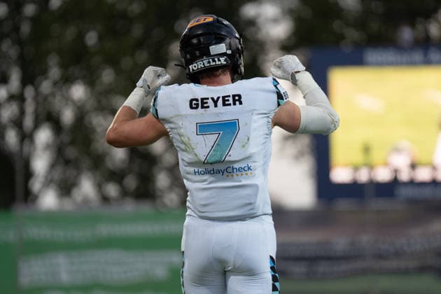 15.08.2026, xhfmx, American Football European Football Alliance EFA , Munich Ravens - Frankfurt Galaxy Louis Geyer (Munich Ravens, 7) (DFL DFB REGULATIONS PROHIBIT ANY USE OF PHOTOGRAPHS as IMAGE SEQUENCES and or QUASI-VIDEO) Frankfurt *** August 15, 2026, xhfmx, American Football European Football Alliance (EFA), Munich Ravens, Frankfurt Galaxy, Louis Geyer (Munich Ravens), 7 DFL DFB REGULATIONS PROHIBIT ANY USE OF PHOTOGRAPHS AS IMAGE SEQUENCES AND OR QUASI-VIDEO, Frankfurt