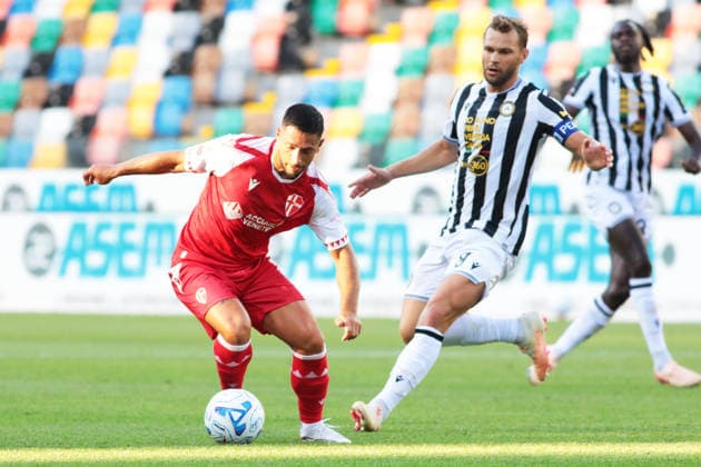 Padova s Gianluca caprari during the Coppa Italia between Udinese and Padova at the Bluenergy Stadium in Udine, north east Italy - Saturday, August 15,2026 - soccer  Copyright: xAndreaxBressanutti LaPressex