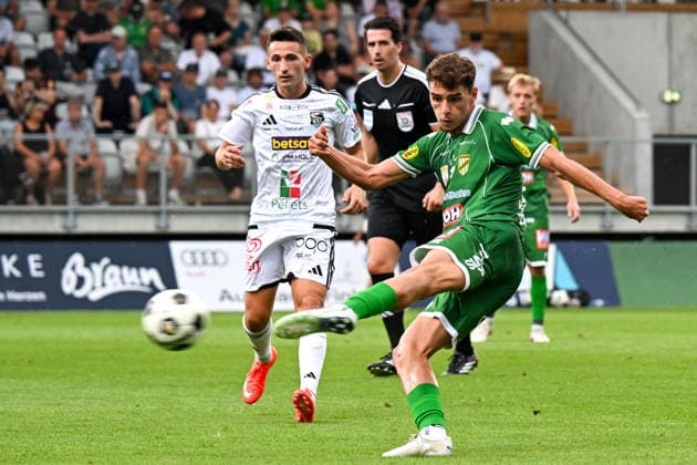 SOCCER - BL, A.Lustenau vs WAC LUSTENAU,AUSTRIA,15.AUG.26 - SOCCER - ADMIRAL Bundesliga, SC Austria Lustenau vs Wolfsberger AC. Image shows Dion Kacuri (A.Lustenau).  GEPAxpictures xOliverxLerch