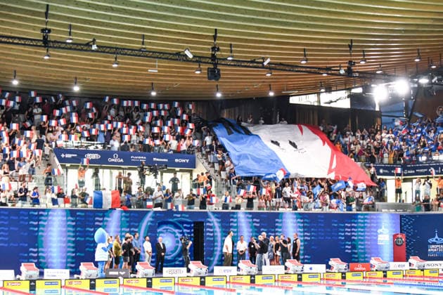 NATATION : Hommage a Florent Manaudou - PARIS - 15 08 2026 Illustration Saint DenisFrance  Copyright: xBaptistexAutissierx