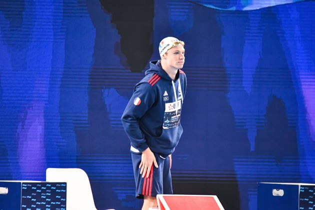 NATATION : Championnat d europe de natation 2026 - PARIS - 15 08 2026 Leon Marchand (FRA) Saint DenisFrance  Copyright: xBaptistexAutissierx
