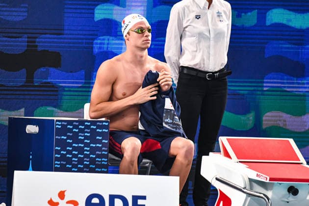 NATATION : Championnat d europe de natation 2026 - PARIS - 15 08 2026 Leon Marchand (FRA) Saint DenisFrance  Copyright: xBaptistexAutissierx