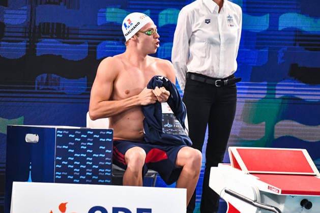 NATATION : Championnat d europe de natation 2026 - PARIS - 15 08 2026 Leon Marchand (FRA) Saint DenisFrance  Copyright: xBaptistexAutissierx