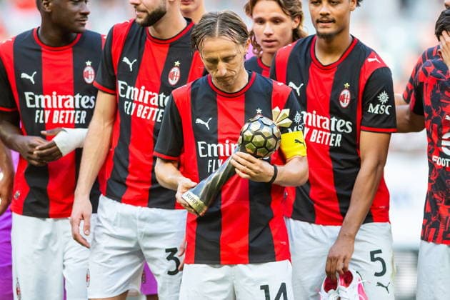 2026.08.15 Wroclaw PiÅ‚ka noÅ¼na - Mecz towarzyski sezon 2026 2027 Manchester United, ManU - AC Milan N z Luka Modric Foto Gleb Soboliev PressFocus 2026.08.15 Wroclaw Football - friendly match season 2026 2027 Manchester United - AC Milan Luka Modric Credit: Gleb Soboliev PressFocus NEWSPIX.PL --- newspix.pl 