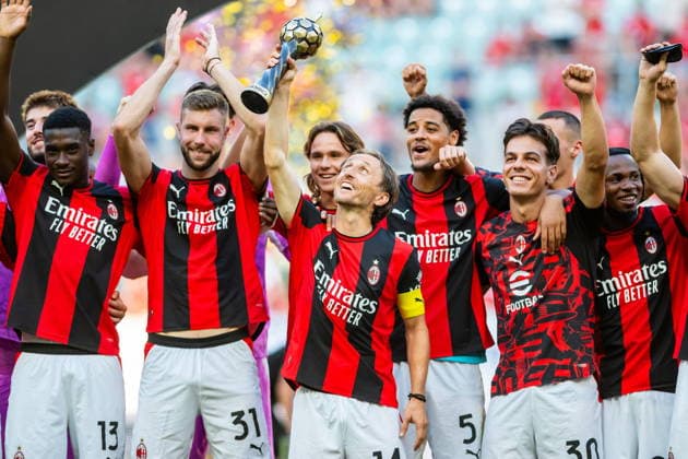 2026.08.15 Wroclaw PiÅ‚ka noÅ¼na - Mecz towarzyski sezon 2026 2027 Manchester United, ManU - AC Milan N z Luka Modric Foto Gleb Soboliev PressFocus 2026.08.15 Wroclaw Football - friendly match season 2026 2027 Manchester United - AC Milan Luka Modric Credit: Gleb Soboliev PressFocus NEWSPIX.PL --- newspix.pl 
