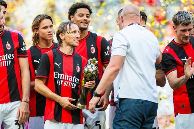 2026.08.15 Wroclaw PiÅ‚ka noÅ¼na - Mecz towarzyski sezon 2026 2027 Manchester United, ManU - AC Milan N z Luka Modric Foto Gleb Soboliev PressFocus 2026.08.15 Wroclaw Football - friendly match season 2026 2027 Manchester United - AC Milan Luka Modric Credit: Gleb Soboliev PressFocus NEWSPIX.PL --- newspix.pl 