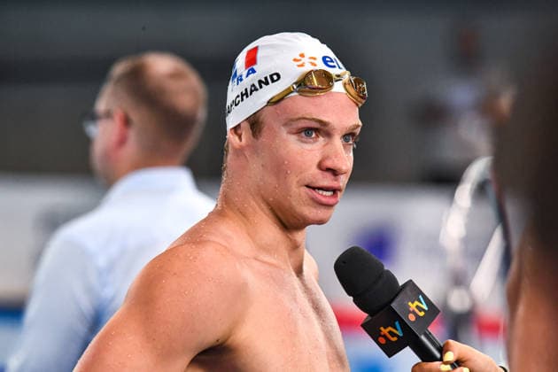 NATATION : Championnat d europe de natation 2026 - PARIS - 15 08 2026 Leon Marchand (FRA) Saint DenisFrance  Copyright: xBaptistexAutissierx