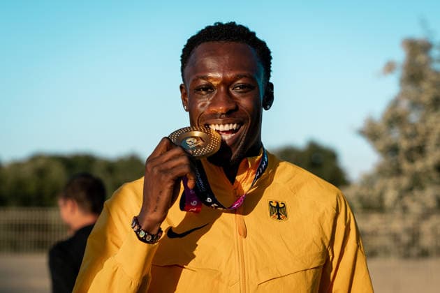 Owen Ansah (Hamburger SV, 200m Maenner), GBR, Leichtathletik, Athletics, European Athletics Championships 2026, Leichtathletik Europameisterschaft 2026, Birmingham 2026, 09.08.2026, GBR, Leichtathletik, Athletics, European Athletics Championships 2026, Leichtathletik Europameisterschaft 2026, Birmingham 2026, 09.08.2026 Birmingham *** Owen Ansah, Hamburger SV, Men s 200m, GBR, Track and Field, Athletics, 2026 European Athletics Championships, 2026 European Track and Field Championships, Birmingham 2026, August 9, 2026, GBR, Track and Field, Athletics, 2026 European Athletics Championships, 2026 European Track and Field Championships, Birmingham 2026, August 9, 2026, Birmingham Copyright: xStefanxMayerx EP_SMR