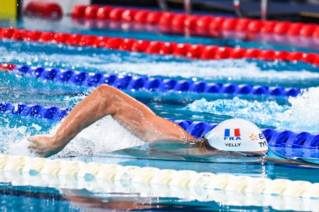 NATATION : Championnat d europe de natation 2026 - PARIS - 15 08 2026 Sacha Velly (FRA) Saint DenisFrance  Copyright: xBaptistexAutissierx