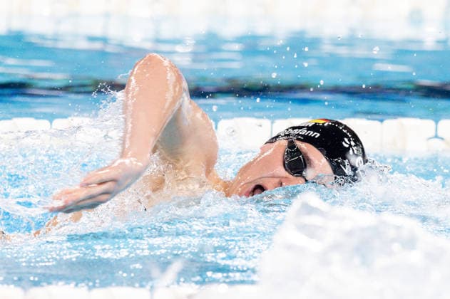 European Aquatics Championships Swimming Day 6 Johannes Liebmann during European Aquatics Championships Swimming Day 6 in Paris, France, on August 15, 2026 Paris France  Copyright: xFotoxOlimpikx originalFilename:jastrzebowski-european260815_npiDL.jpg