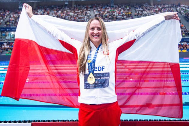 NATATION : Championnat d europe de natation 2026 - PARIS - 15 08 2026 Katarzyna Maria Wasick (POL) Saint DenisFrance  Copyright: xBaptistexAutissierx