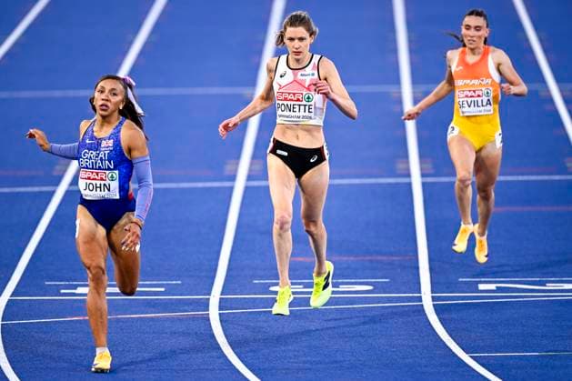 European Athletics Championships Birmingham 2026 - day 6 BIRMINGHAM, ENGLAND - AUGUST 15 : Ponette Helena (BEL) in action on day 6 of the Birmingham 2026 European Athletics Championships on August 15, 2026 in Birmingham, England, 15 08 2026 Birmingham ENGLAND  Copyright: xTomasxSiskx
