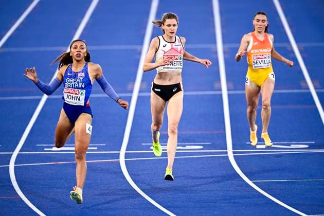 European Athletics Championships Birmingham 2026 - day 6 BIRMINGHAM, ENGLAND - AUGUST 15 : Ponette Helena (BEL) in action on day 6 of the Birmingham 2026 European Athletics Championships on August 15, 2026 in Birmingham, England, 15 08 2026 Birmingham ENGLAND  Copyright: xTomasxSiskx