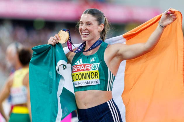 BIRMINGHAM, GREAT BRITAIN - AUGUST 15, 2026: Kate O CONNOR (IRL Irland) wins Gold in the heptathlon during the European Athletics Championships at Alexander Stadium on August 15, 2026 in Birmingham, Great Britain. Great Britain Copyright: xAxelxKohringx