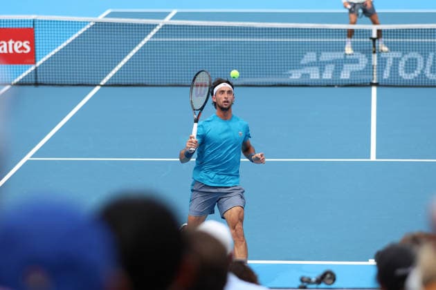 MASON, OHIO - AUGUST 15: Thiago Tirante of Argentina in action during day five of the Cincinnati Open at the Lindner Family Tennis Center on August 15, 2026 in Mason, Ohio.  Copyright: xShainaxBenhiyoun SPPx Sportspressphoto_SPR207622