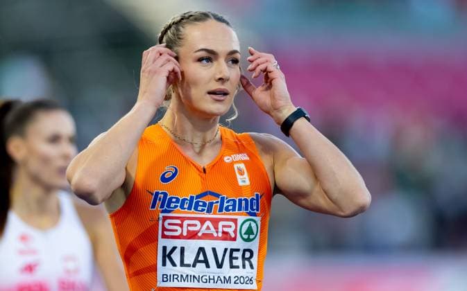 BIRMINGHAM - Liek Klaver after the 400-meter final on the sixth day of the European Athletics Championships. IRIS VAN DEN BROEK ANP xVIxANPxSportx xxANPxIVx 565555936 originalFilename: 565555936.jpg