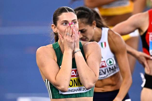 European Athletics Championships Birmingham 2026 - day 6 BIRMINGHAM, ENGLAND - AUGUST 15 : Kate O Connor (IRL) in action on day 6 of the Birmingham 2026 European Athletics Championships on August 15, 2026 in Birmingham, England, 15 08 2026 Birmingham ENGLAND  Copyright: xTomasxSiskx
