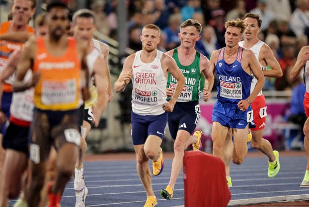 2026 European Athletics Championships, Alexander Stadium, Birmingham, England 15 8 2026 Men™s 10,000m Final Ireland™s Jack O™Leary in action Jack O™Leary in action 15 8 2026  Copyright: xx 0S9A7454