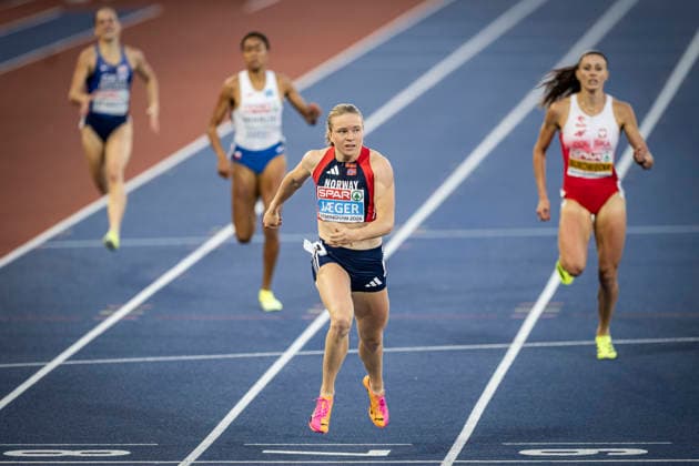 RECORD DATE NOT STATED 15th August 2026; Alexander Stadium, Birmingham, Midlands, England; 2026 European Athletics Championships, Day Six; Henriette Jaeger (NOR) wins the womens 400m GodfreyxPitt