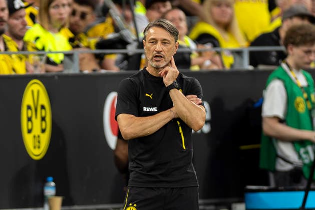 15.08.2026, Fussball, Testspiel, Borussia Dortmund - AS Roma. Trainer Niko Kovac (Borussia Dortmund). Dortmund Signal Iduna Park NRW Deutschland xRHR-FOTO DEx *** August 15, 2026, Soccer, Friendly Match, Borussia Dortmund vs. AS Roma, Coach Niko Kovac, Borussia Dortmund, Signal Iduna Park, North Rhine-Westphalia, Germany, xRHR, PHOTO DEx Copyright: DennisxEwert RHR-FOTOx RHR-FOTO DE