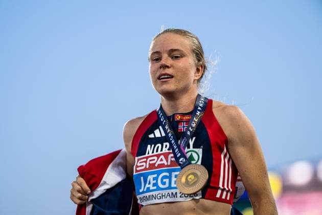 260815 Henriette Jaeger of Norway celebrates after women™s 400 meter final during day 6 of the 2026 European Athletics Championships on August 15, 2026 in Birmingham. Photo: Mathias Bergeld BILDBYRAN kod MB MT1071 friidrott athletics friidrett friidrotts-em em friidretts-em 2026 european athletics championships day 6 bbeng jubel *** August 15, 2026: Henriette Jaeger of Norway celebrates after the women’s 400-meter final on Day 6 of the 2026 European Athletics Championships in Birmingham. 2026 in Birmingham. Photo by Mathias Bergeld. BILDBYRAN code MB MT1071. track and field, athletics, friidrett, friidrotts EM, 2026 European Athletics Championships, Day 6, BBENG, celebration  Copyright: MATHIASxBERGELD BB260815MB125