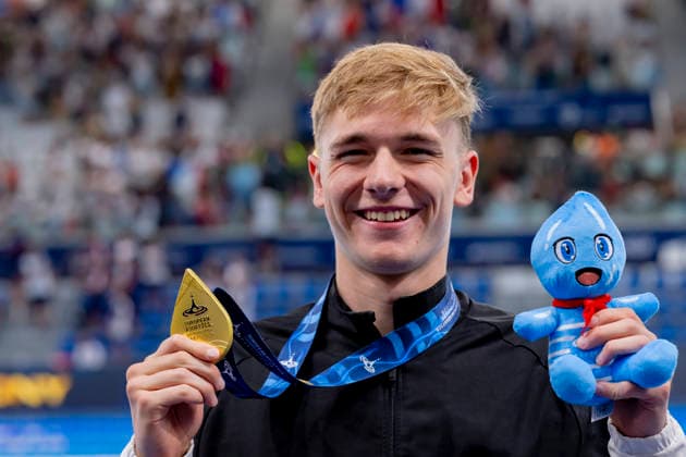 France, Paris, Centre Aquatique Olympique Metropole du Grand Paris, 15.08.2026, European Aquatics Championships, Day 16 - Final Session, Johannes Liebmann, SC Magdeburg, Photo by Eibner Pressefoto Tino Henschel European Aquatics Championships, Day 16 - Final Session Paris *** France, Paris, Centre Aquatique Olympique Metropole du Grand Paris, August 15, 2026, European Aquatics Championships, Day 16 Final Session, Johannes Liebmann, SC Magdeburg, Photo by Eibner Pressefoto Tino Henschel European Aquatics Championships, Day 16 Final Session Paris Copyright: xEibnerxPressefotox