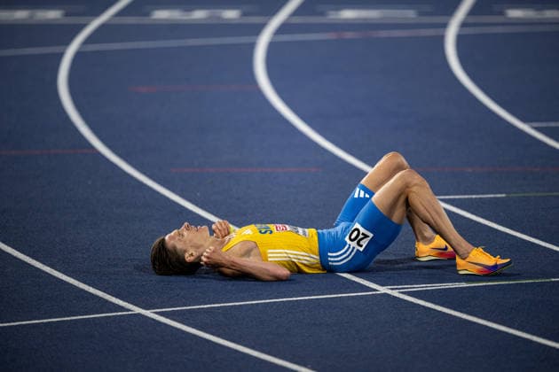 260815 Andreas Almgren of Sweden after men s 10 000 meter during day 6 of the 2026 European Athletics Championships on August 15, 2026 in Birmingham. Photo: Maxim Thore BILDBYRAN kod MT MT1071 friidrott athletics friidrett friidrotts-em em friidretts-em 2026 european athletics championships day 6 bbeng *** August 15, 2026: Andreas Almgren of Sweden after the men’s 10,000-meter race on Day 6 of the 2026 European Athletics Championships on August 15, 2026 in Birmingham. Photo by Maxim Thore. BILDBYRAN code MT MT1071 track and field athletics friidrett friidrotts em em friidretts em 2026 European Athletics Championships Day 6 bbeng  Copyright: MAXIMxTHORE BB260815MT019