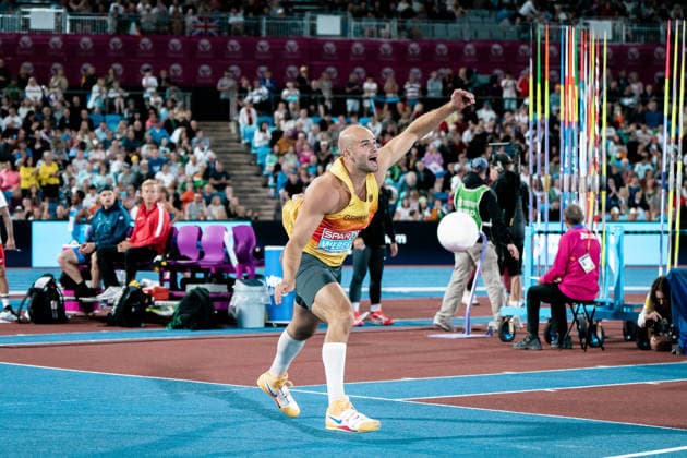 Julian Weber (USC Mainz, Speerwurf Maenner), GBR, Leichtathletik, Athletics, European Athletics Championships 2026, Leichtathletik Europameisterschaft 2026, Birmingham 2026, 09.08.2026, GBR, Leichtathletik, Athletics, European Athletics Championships 2026, Leichtathletik Europameisterschaft 2026, Birmingham 2026, 09.08.2026 Birmingham *** Julian Weber, USC Mainz, Men s Javelin Throw, GBR, Track and Field, Athletics, 2026 European Athletics Championships, 2026 European Track and Field Championships, Birmingham 2026, August 9, 2026, GBR, Track and Field, Athletics, 2026 European Athletics Championships, 2026 European Track and Field Championships, Birmingham 2026, August 9, 2026, Birmingham Copyright: xStefanxMayerx EP_SMR
