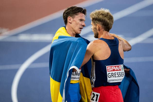 260815 Andreas Almgren of Sweden after men s 10 000 meter during day 6 of the 2026 European Athletics Championships on August 15, 2026 in Birmingham. Photo: Maxim Thore BILDBYRAN kod MT MT1071 friidrott athletics friidrett friidrotts-em em friidretts-em 2026 european athletics championships day 6 bbeng *** August 15, 2026: Andreas Almgren of Sweden after the men’s 10,000-meter race on Day 6 of the 2026 European Athletics Championships on August 15, 2026 in Birmingham. Photo by Maxim Thore. BILDBYRAN code MT MT1071 track and field athletics friidrett friidrotts em em friidretts em 2026 European Athletics Championships Day 6 bbeng  Copyright: MAXIMxTHORE BB260815MT024