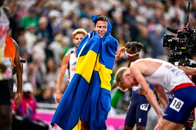 European Athletics Championships Birmingham 2026 - day 6 BIRMINGHAM, ENGLAND - AUGUST 15 : Almgren Andreas (SWE) on day 6 of the Birmingham 2026 European Athletics Championships on August 15, 2026 in Birmingham, England, 15 08 2026 Birmingham ENGLAND  Copyright: xTomasxSiskx