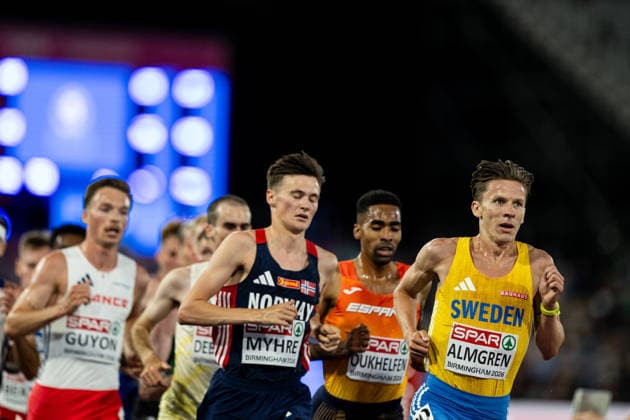 260815 Andreas Almgren of Sweden competes in men s 10 000 meter during day 6 of the 2026 European Athletics Championships on August 15, 2026 in Birmingham. Photo: Mathias Bergeld BILDBYRAN kod MB MT1071 friidrott athletics friidrett friidrotts-em em friidretts-em 2026 european athletics championships day 6 bbeng *** August 15, 2026: Andreas Almgren of Sweden competes in the men’s 10,000-meter race during Day 6 of the 2026 European Athletics Championships on August 15, 2026 in Birmingham. Photo by Mathias Bergeld, BILDBYRAN, code MB MT1071. track and field, athletics, friidrett, friidrotts EM, 2026 European Athletics Championships, Day 6, BBENG  Copyright: MATHIASxBERGELD BB260815MB141