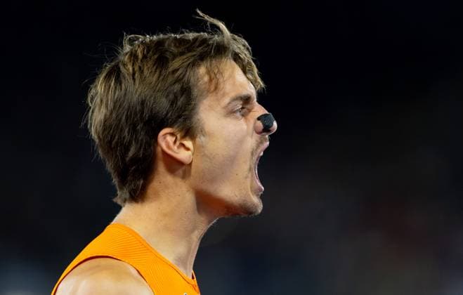 BIRMINGHAM - Stefan Nillessen after the 1500 meter final on the sixth day of the European Athletics Championships. IRIS VAN DEN BROEK ANP xVIxANPxSportx xxANPxIVx 565560831 originalFilename: 565560831.jpg