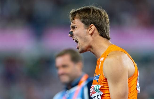 BIRMINGHAM - Stefan Nillessen after the 1500 meter final on the sixth day of the European Athletics Championships. IRIS VAN DEN BROEK ANP xVIxANPxSportx xxANPxIVx 565561002 originalFilename: 565561002.jpg