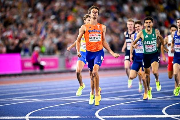 European Athletics Championships Birmingham 2026 - day 6 BIRMINGHAM, ENGLAND - AUGUST 15 : Nillessen Stefan (NED) celebrating on day 6 of the Birmingham 2026 European Athletics Championships on August 15, 2026 in Birmingham, England, 15 08 2026 Birmingham ENGLAND  Copyright: xTomasxSiskx