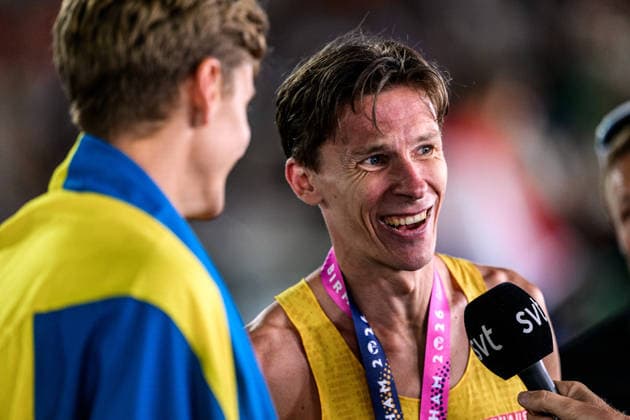260815 Andreas Almgren of Sweden after first place in men s 10 000 meter final during day 6 of the 2026 European Athletics Championships on August 15, 2026 in Birmingham. Photo: Maxim Thore BILDBYRAN kod MT MT1071 friidrott athletics friidrett friidrotts-em em friidretts-em 2026 european athletics championships day 6 bbeng *** August 15, 2026: Andreas Almgren of Sweden after winning first place in the men’s 10,000-meter final on Day 6 of the 2026 European Athletics Championships on August 15, 2026 in Birmingham. Photo by Maxim Thore. BILDBYRAN code MT MT1071 track and field athletics friidrett friidrotts em em friidretts em 2026 European Athletics Championships Day 6 bbeng  Copyright: MAXIMxTHORE BB260815MT057