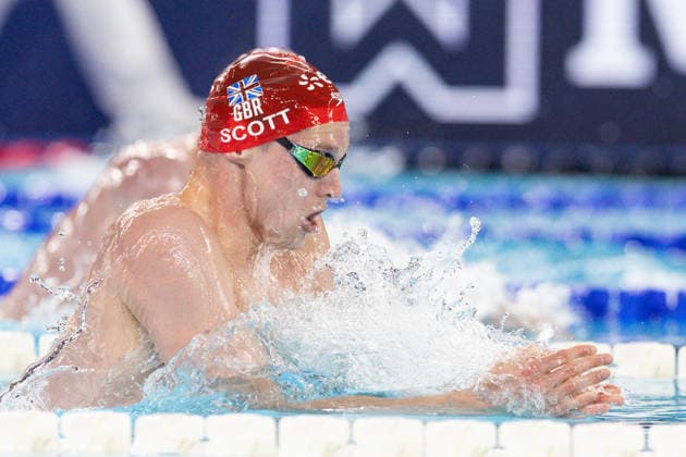 RECORD DATE NOT STATED 15th August 2026; Olympic Aquatic Centre, Paris, France; 2026 European Aquatics Championships, Day Sixteen; Duncan Scott (GBR) FotoxOlimpik
