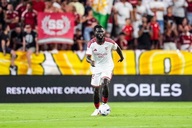 August 15, 2026, Sevilla, Sevilla, Spain: Sangante of Sevilla FC in action during the Spanish league, LaLiga EA Sports, football match played between Sevilla FC and Rayo Vallecano at Ramon Sanchez-Pizjuan stadium on August 15, 2026, in Sevilla, Spain. Sevilla Spain - ZUMAa181 20260815_zaa_a181_066 Copyright: xJoaquinxCorcherox