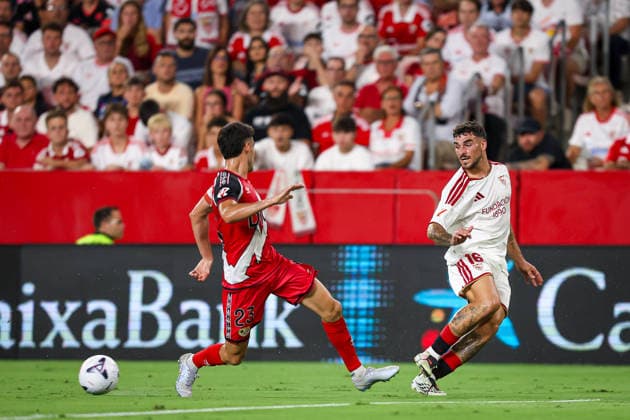RECORD DATE NOT STATED ESP: Matchday 1 LaLiga EA Sports Sevilla FC v Rayo Vallecano Isaac Romero of Sevilla FC in the La Liga EA Sports match between Sevilla FC and Rayo Vallecano at Estadio Ramon Sanchez Pizjuan in Seville, Spain, on August 15, 2026. Seville Spain Sevilla Spain *** ESP Matchday 1 LaLiga EA Sports Sevilla FC vs. Rayo Vallecano Isaac Romero of Sevilla FC in the LaLiga EA Sports match between Sevilla FC and Rayo Vallecano at Estadio Ramón Sánchez Pizjuán in Seville, Spain, on August 15, 2026 Seville, Spain Seville, Spain Copyright: xx