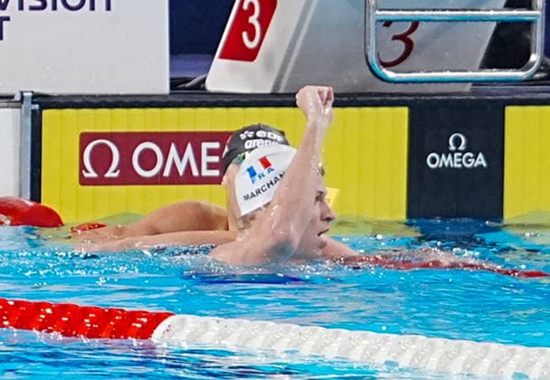 August 15, 2026, Paris, Bretagne, FRANCE: Marchand Leon of France During Finale 200 M Butterfly Men at the European Swimming Championships at the Greater Paris Metropolis Olympic Aquatics Centre in Paris (France) on August 15, 2026.Credit .............. During Finale 50 M Dos WOMEN at the European Swimming Championships at the Greater Paris Metropolis Olympic Aquatics Centre in Paris (France) on August 13, 2026.Credit ................. During 1 2 Finale 100 M Dos Women at the European Swimming Championships at the Greater Paris Metropolis Olympic Aquatics Centre in Paris (France) on August 14, 2026.Credit . Paris FRANCE - ZUMAl193 20260815_zsp_l193_025 Copyright: xLaurentxLairysx