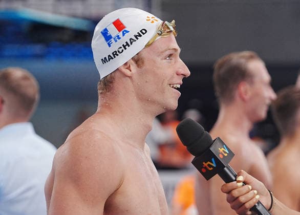 August 15, 2026, Paris, Bretagne, FRANCE: Marchand Leon of France During Finale 200 M Butterfly Men at the European Swimming Championships at the Greater Paris Metropolis Olympic Aquatics Centre in Paris (France) on August 15, 2026.Credit .............. During Finale 50 M Dos WOMEN at the European Swimming Championships at the Greater Paris Metropolis Olympic Aquatics Centre in Paris (France) on August 13, 2026.Credit ................. During 1 2 Finale 100 M Dos Women at the European Swimming Championships at the Greater Paris Metropolis Olympic Aquatics Centre in Paris (France) on August 14, 2026.Credit . Paris FRANCE - ZUMAl193 20260815_zsp_l193_034 Copyright: xLaurentxLairysx