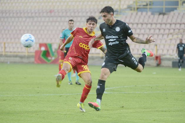 SOCCER - Coppa Italia - US Catanzaro vs. FC Sudtirol Photo by IPA ABACAPRESS.COM87516615 - Davide Veroli during the US Catanzaro vs. FC Sudtirol Coppa Italia match in Catanzaro, Italy, on August 15, 2026 Catanzaro Italy  Copyright: xIPAxSport ABACAx