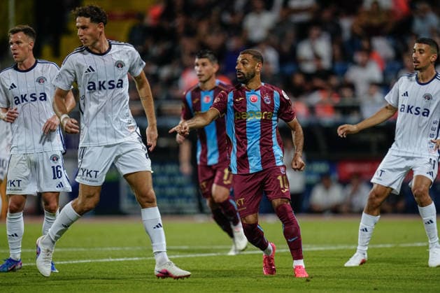Kasimpasa SK v Trabzonspor - Turkish Super League 2026 27 ISTANBUL, TURKEY - AUGUST 15: Mohamed Salah of Trabzonspor is in action the Turkish Super League 2026 27 match between Kasimpasa SK and Trabzonspor at Recep Tayyip Erdogan Stadium on August 15, 2026 in Istanbul, Turkey. Istanbul Recep Tayyip Erdogan Stadium Turkey Copyright: xxYagizxGurtugx