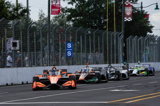 NTT IndyCar, Indy Car, IRL, USA Series Ontario Honda Dealers Indy At Markham - Day2 - Practice Pato O Ward, driver of the 5 Arrow McLaren Chevrolet, drives during practice for the NTT INDYCAR Series Ontario Honda Dealers Indy at Markham on August 15, 2026, in Markham, Ontario, Canada. Markham Ontario Canada  Copyright: xYuanxTianx originalFilename:tian-nttindyc260815_npLIF.jpg