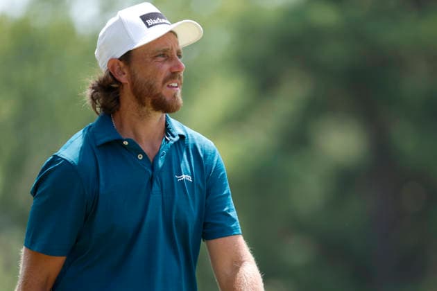 MEMPHIS, TN - AUGUST 15: Tommy Fleetwood of England during the third round of the FedEx St. Jude Championship, August 15, 2026, at TPC Southwind in Memphis, Tennessee. (Photo by Matthew Maxey Icon Sportswire) GOLF: AUG 15 PGA, Golf Herren FedEx St. Jude Championship EDITORIAL USE ONLY Icon260815033